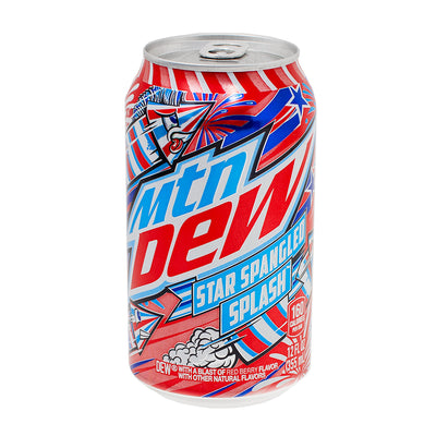 Mountain Dew Star Spangled Splash 355mL - 12 Pack