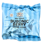 Mr Simms Bubonic Berry Ultra Sour 100g (UK) - 24 Pack