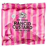 Mr Simms Rancid Custard Ultra Sour 100g (UK) - 24 Pack
