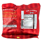 Mr Simms Red Death Ultra Sour 100g (UK) - 24 Pack