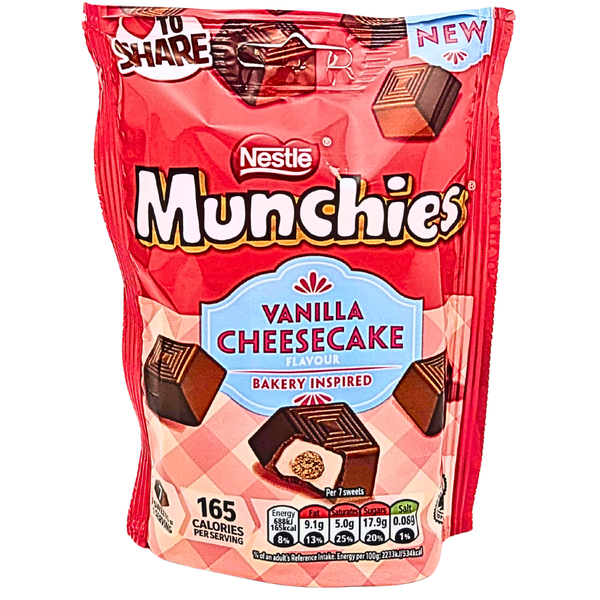 Munchies Vanilla Cheesecake 97g (UK) - 8 Pack
