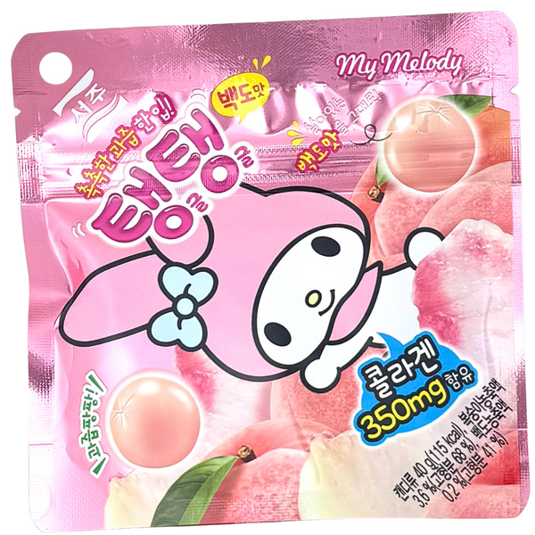 My Melody Juicy White Peach Jelly (Korea) - 40g - 7 Pack