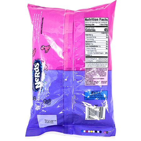 Nerds Grape & Strawberry Fun Size 10oz - 1 Pack