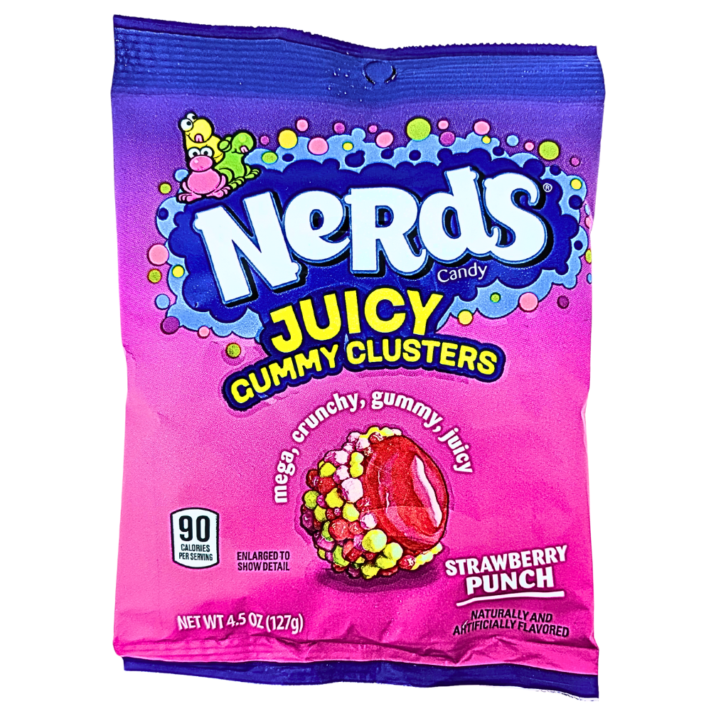 Nerds Juicy Gummy Clusters 4.5oz - 12 Pack | iWholesale Candy ...