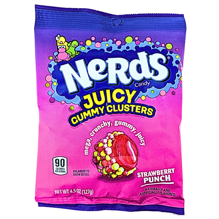 Nerds Juicy Gummy Clusters 4.5oz - 12 Pack