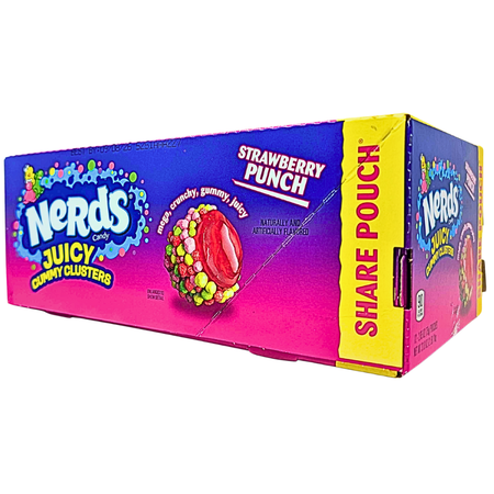 Nerds Juicy Gummy Clusters 2.5oz - 12 Pack