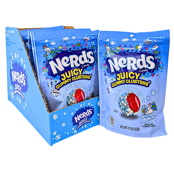 Nerds Juicy Gummy Clusters Blizzard Punch 7.15oz - 6 Bag