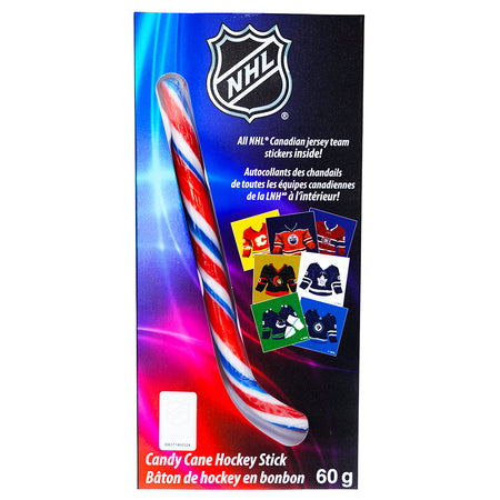 NHL Giant Candy Cane 60g - 24 Pack