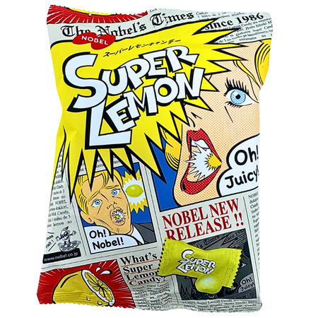 Nobel Super Lemon Candy 88g (Japan) - 6 Pack