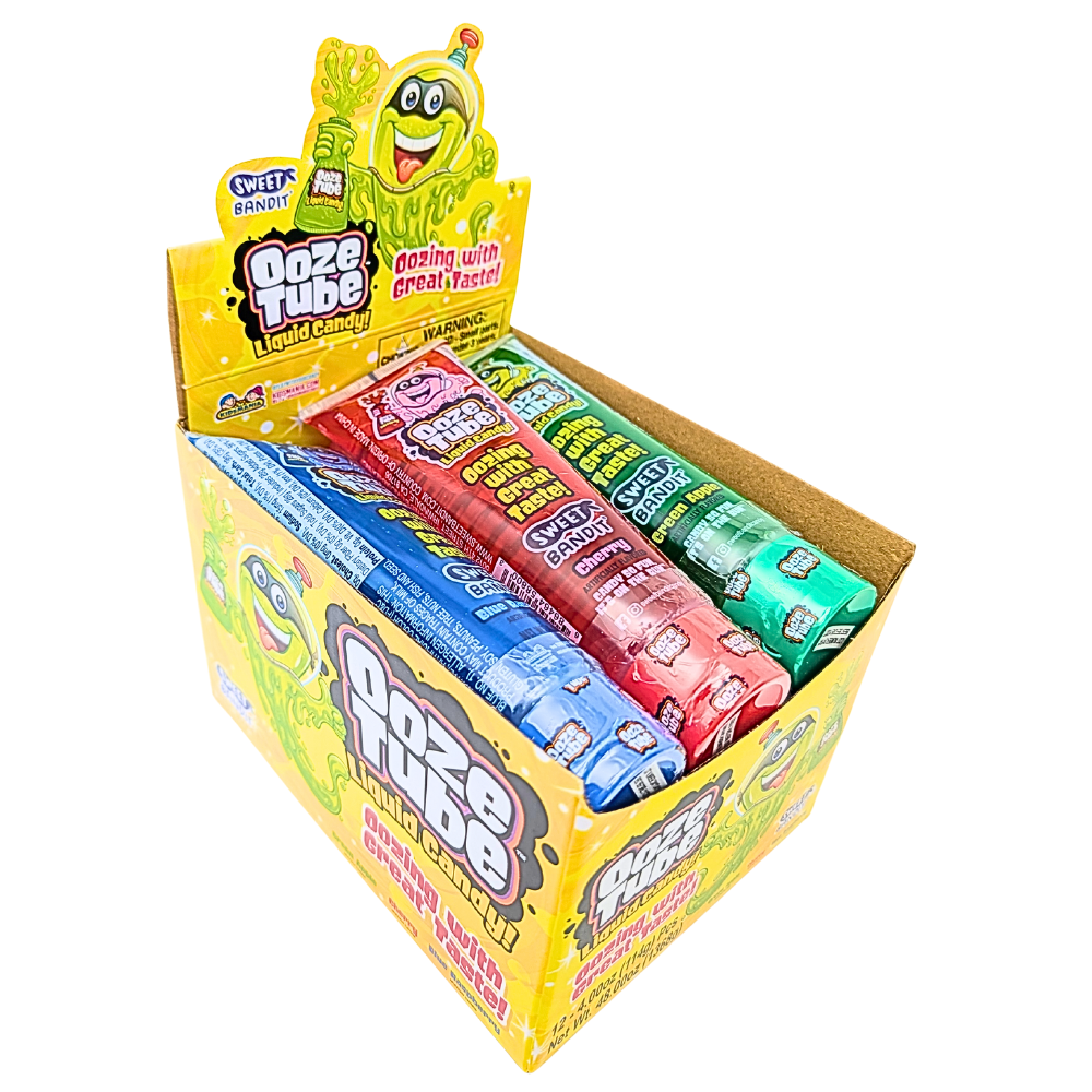 Ooze Tube Candy Gel 4 oz. - 12 Pack