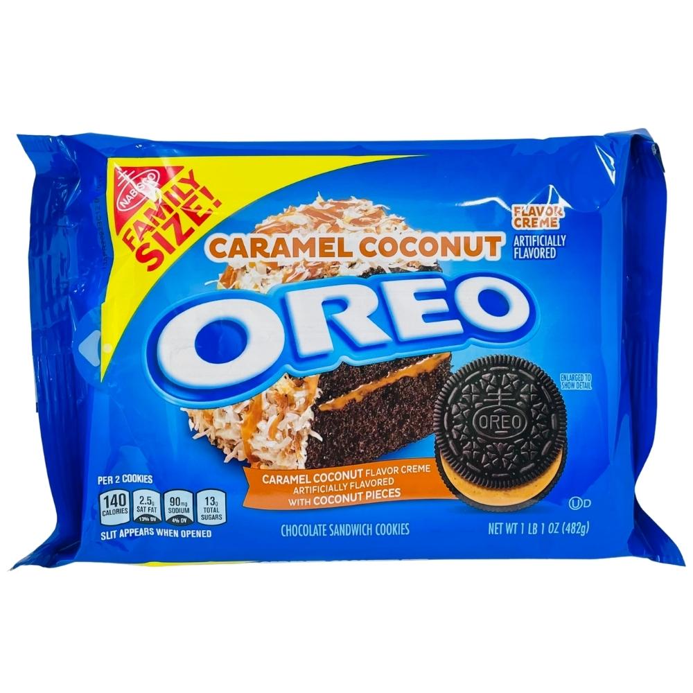 Oreo Caramel Coconut Family Size 482g - 12 Pack