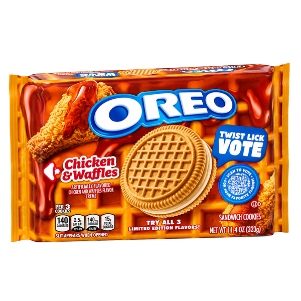 Oreo Chicken & Waffles Cookies 10.68oz - 12 Pack