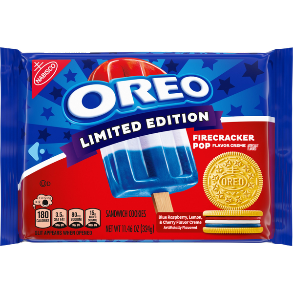 Oreo Firecracker Pop Cookies 11.46oz - 12 Pack
