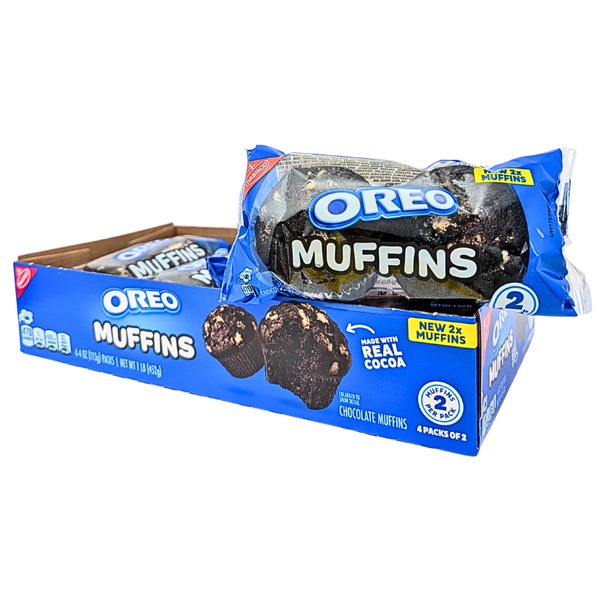 Oreo Muffins 2PC Pack 4oz - 4 Pack