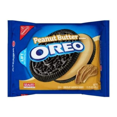 Oreo Peanut Butter Family Size 17oz - 12 Pack