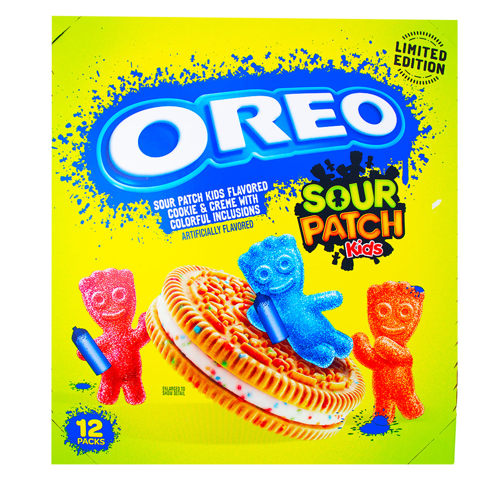 Oreo Cookies with Sour Patch Kids 58g - 12 Pack