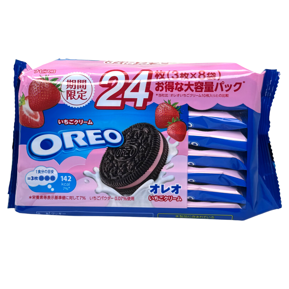 Oreo Strawberry Value Pack 24 piece (Japan) - 1 Pack