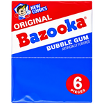 Bazooka Original Bubble Gum Throwback Mini Wallet Packs - 12 Pack