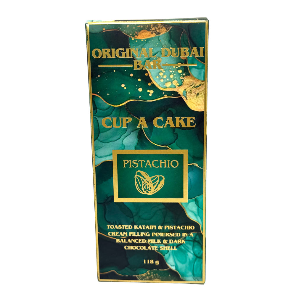 Original Dubai Bar Pistachio 118g - 10 Pack