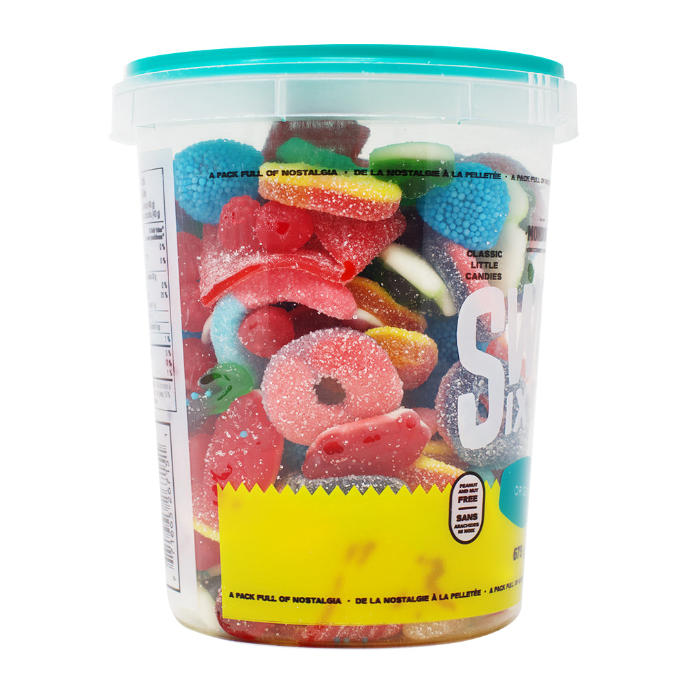 Sweet Sixteen Original 675g - 6 Pack - Sour Candy - Candy Store - Sour Keys - Gummy Worms - Sweet Sixteen - Canadian Candy