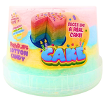 PartyPuffs Cotton Candy Cake Tub 4.2oz - 6 Tubs