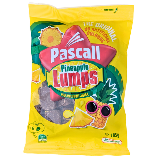 Pascall Pineapple Lumps 185g (Australia) - 10 Pack