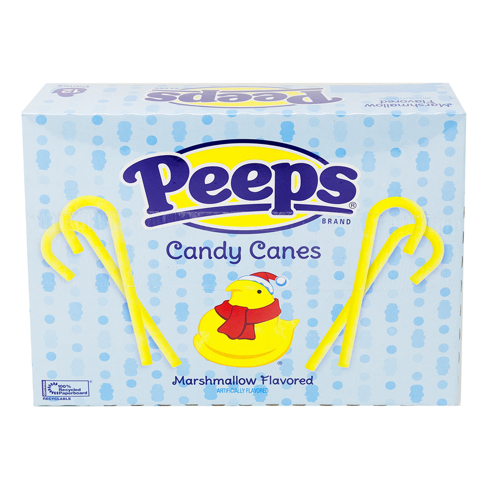 Peeps Candy Canes 12ct 5.3oz - 12 Pack