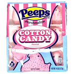 Peeps Cotton Candy 15 Chicks 4.5oz - 18 Pack