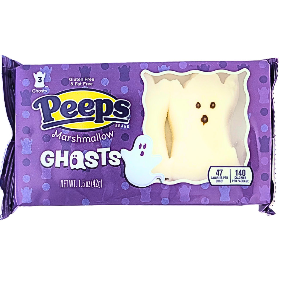 Peeps Marshmallow Ghosts 1.5oz - 24 Pack