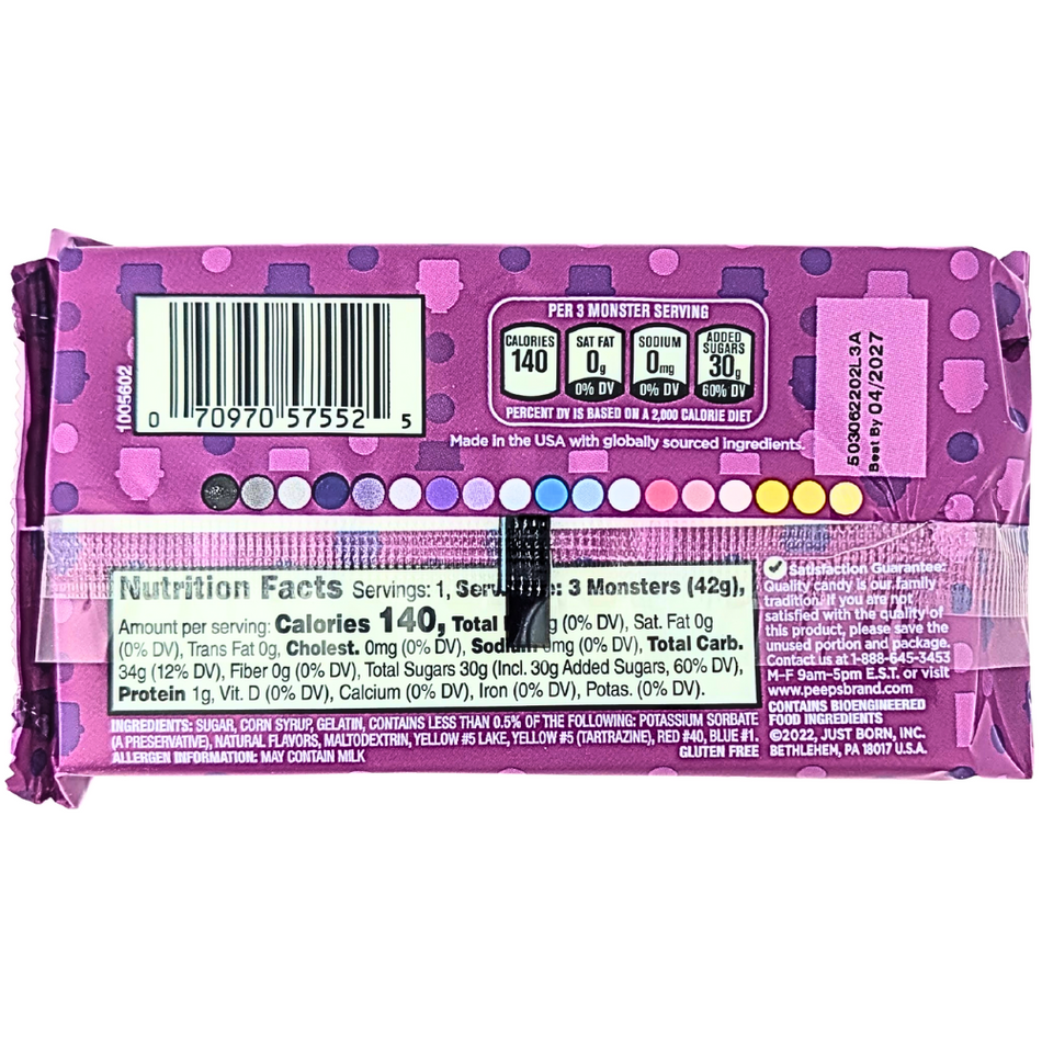 Peeps Marshmallow Monsters 1.5oz - 24 Pack