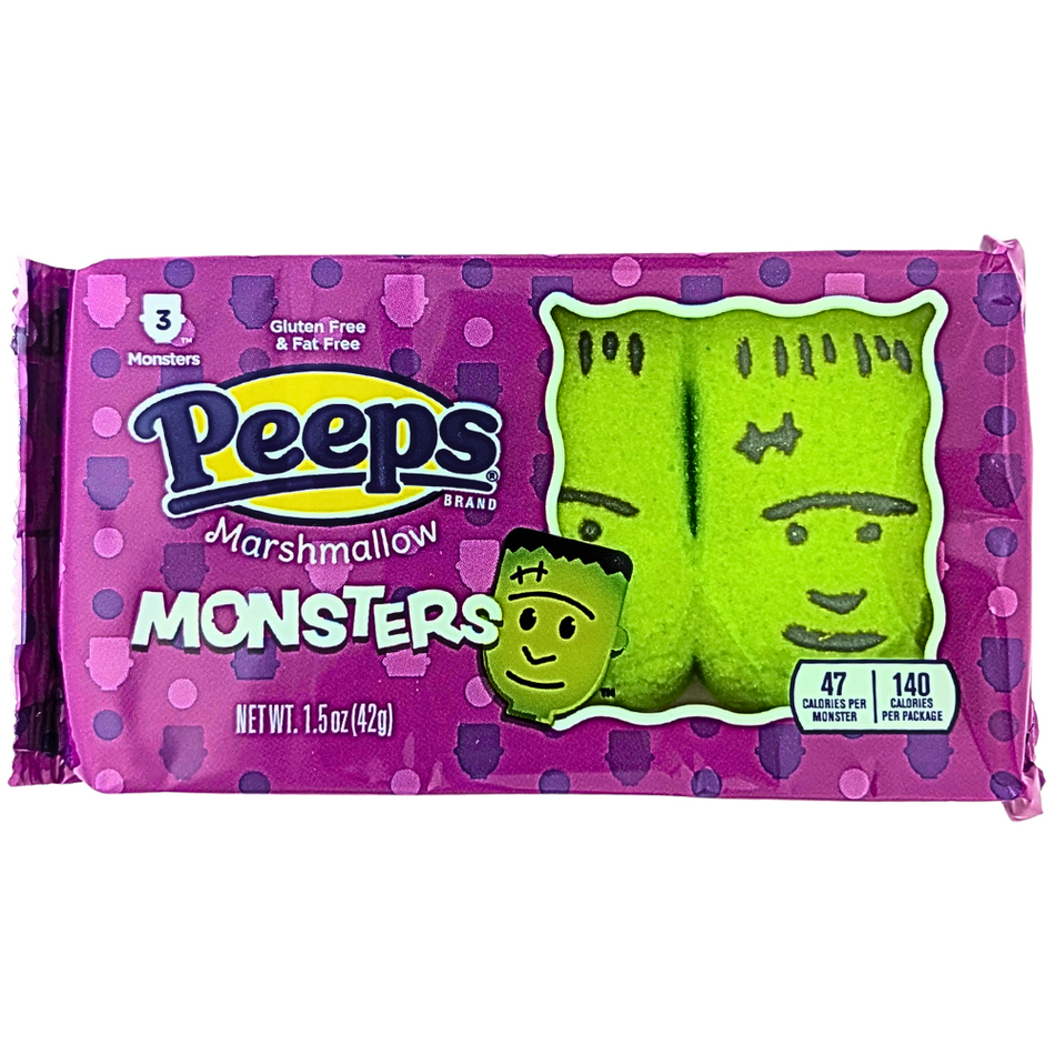 Peeps Marshmallow Monsters 1.5oz - 24 Pack