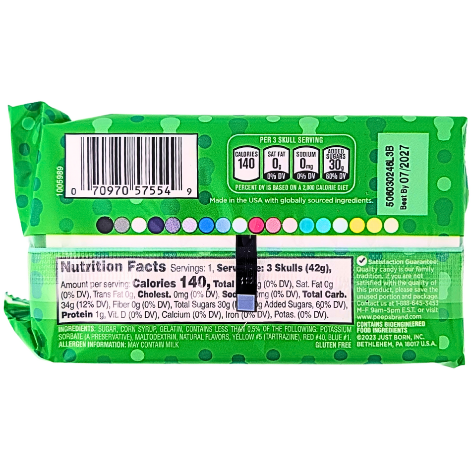 Peeps Marshmallow Skulls 1.5oz - 24 Pack