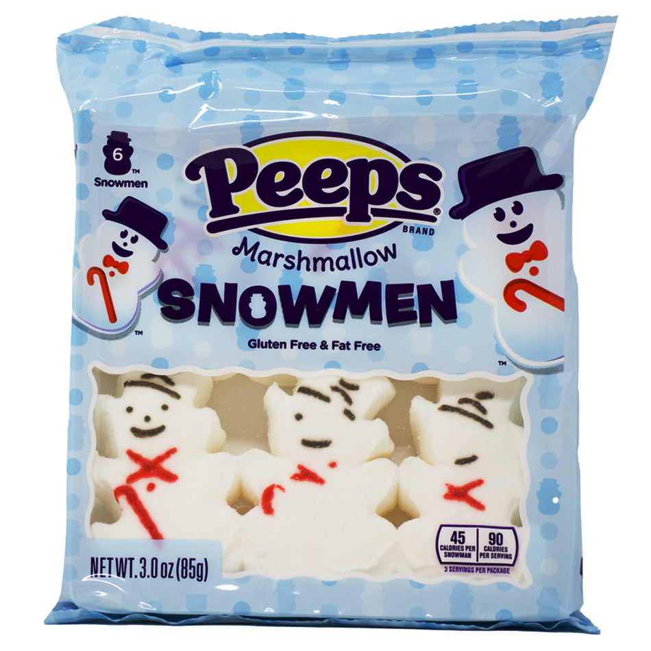 Peeps Snowmen Marshmallows - 3oz - 12 Pack