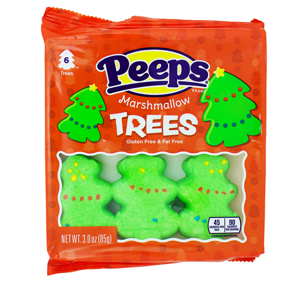 Peeps Christmas Trees Marshmallows - 3oz - 12 Pack