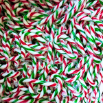 Peppermint Christmas Mini Canes Bulk 4kg - 1 Box