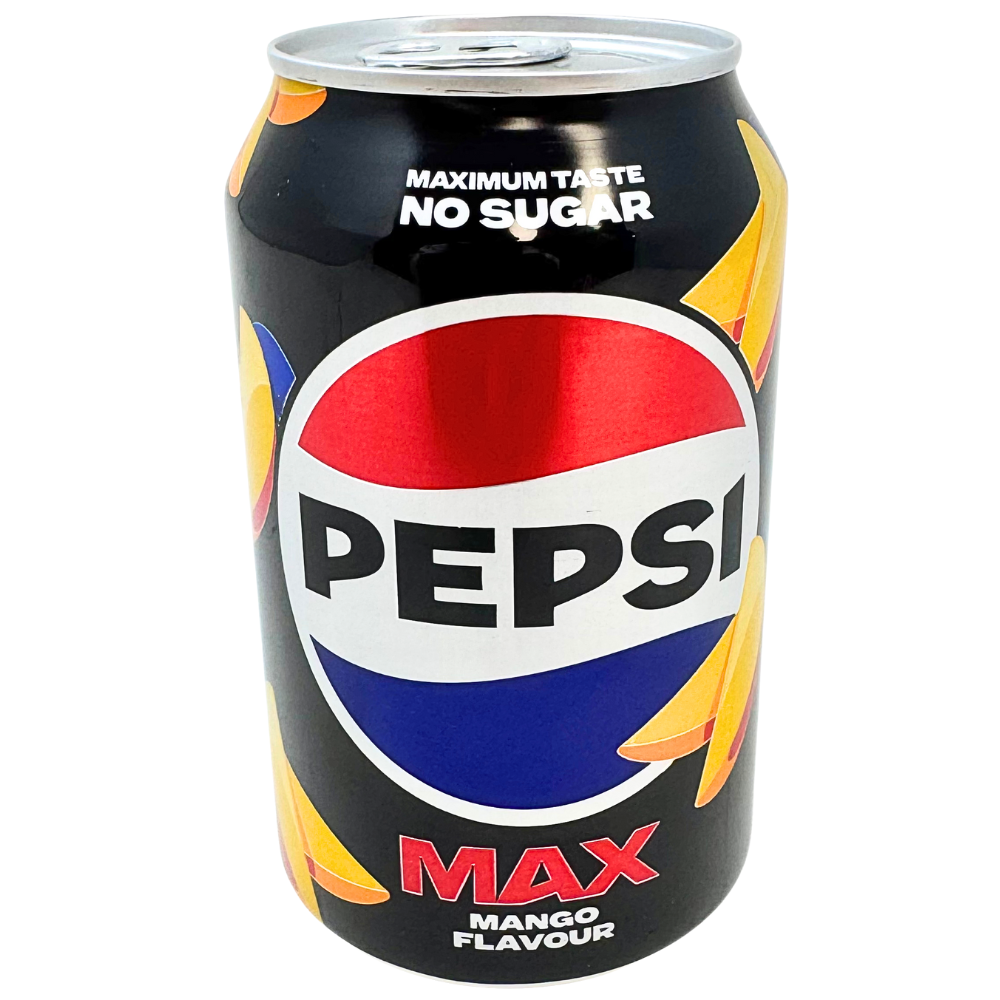 Pepsi MAX Mango No Sugar 330mL - 24 Can