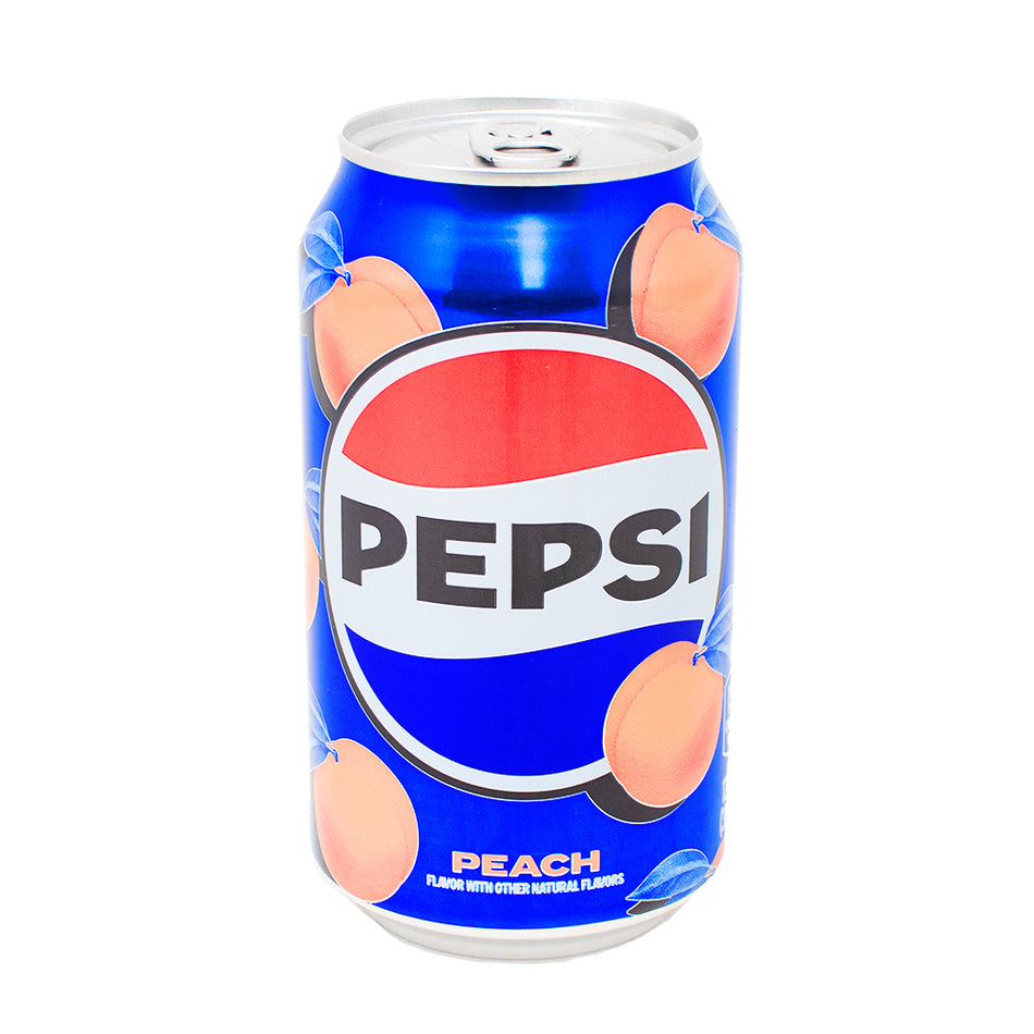 Pepsi Peach Soda 355mL - 12 Pack