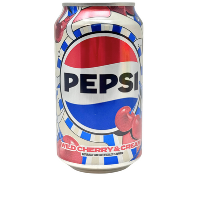 Pepsi Wild Cherry And Cream 355ml - 12 Pack