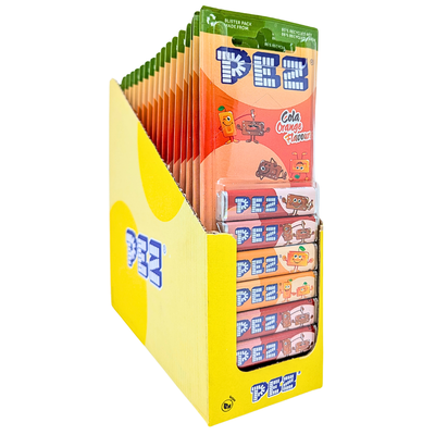 PEZ Cola & Orange Refills 51g (UK) - 18 Pack