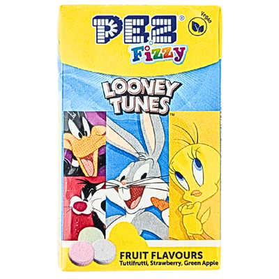 PEZ Fizzy Looney Tunes 30g (UK) - 24 Pack