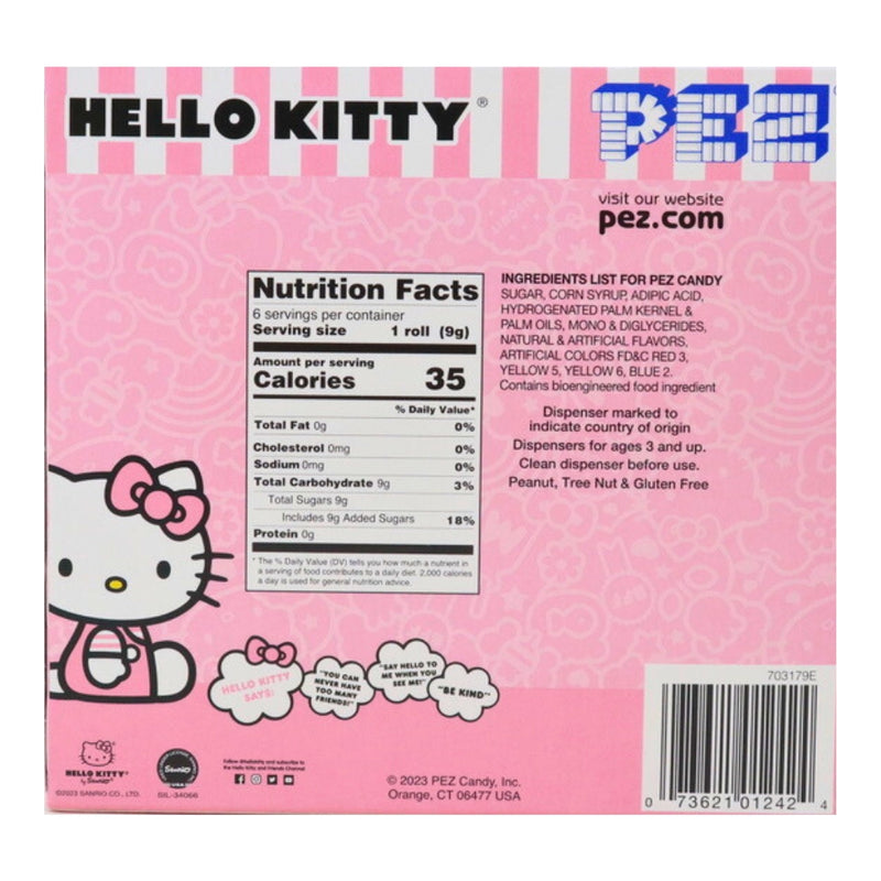 Pez Twin Pack Hello Kitty Ingredients - 12 Pack