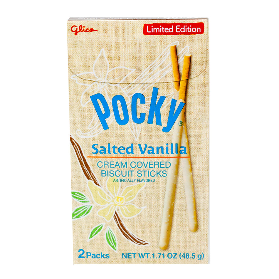 Pocky Salted Vanilla 1.71oz - 10 Pack