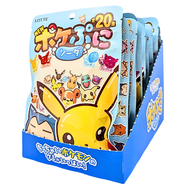 Pokepuni Pokemon Gummy (Japan) 80g - 12 Pack