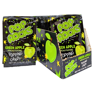 Pop Rocks Green Apple - 24 Pack