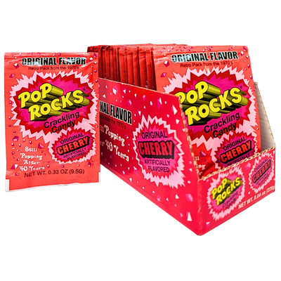 Pop Rocks Original Cherry - 24 Pack