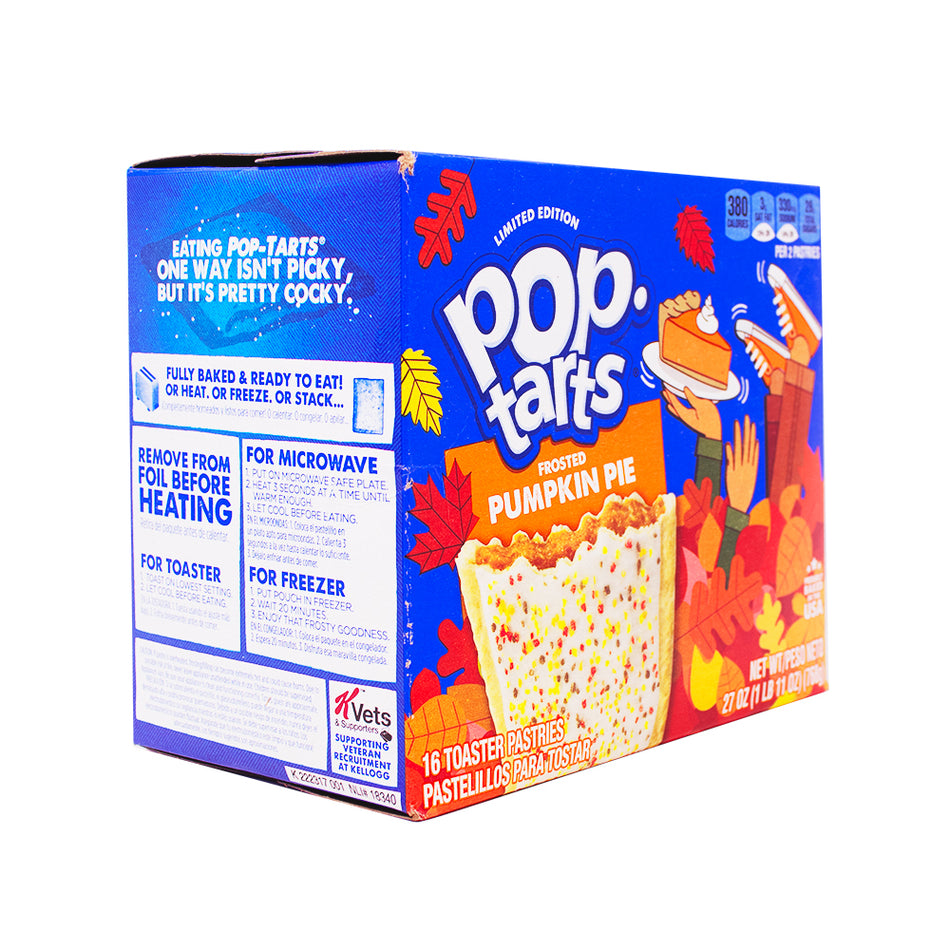 Pop-Tarts Frosted Pumpkin Pie 16 Pack 27oz - 1 Pack