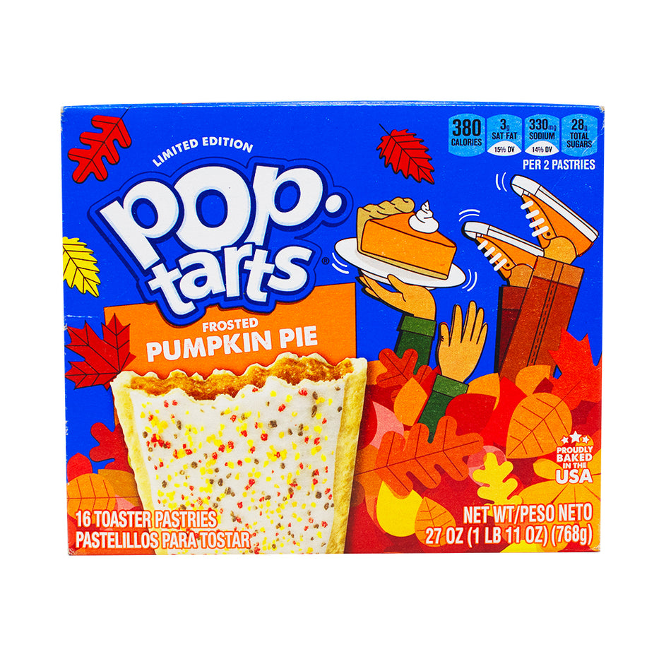 Pop-Tarts Frosted Pumpkin Pie 16 Pack 27oz - 1 Pack