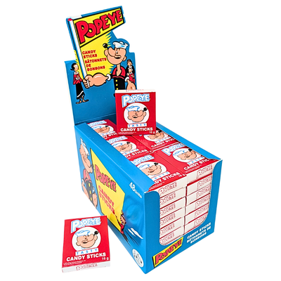 Popeye Candy Sticks Retro Candies