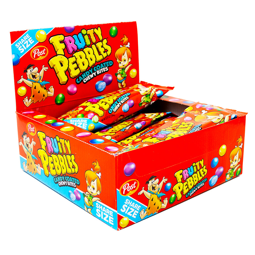 Fruity Pebbles Chewy Bites 106g - 12 Pack | iWholesaleCandy.ca