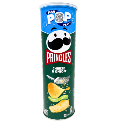 Pringles Cheese and Onion 165g (Germany) - 19 Pack